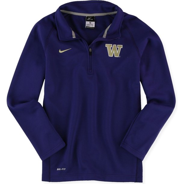 Nike W Dri-Fit Track Jacket Sudadera, Morado, L (14-16) Nike Chaqueta deportiva