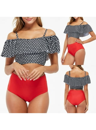 Two Off The Shoulder Swimsuit