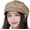 A-khaki, variant on Women Newsboy Caps Trendy Casual Visor Beret Hat Retro Vintage Cabbie Hat for Ladies Girls