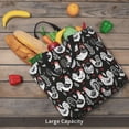thumbnail image 7 of Lafuoo Laying Hens And Roosters Pattern Single Shoulder Convenience Bag, Large Capacity Zippered Handbag for Shopping, Unisex-One Size, 7 of 7