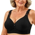 thumbnail image 6 of Plus Size Bras for Women Baeitkot Plus-Size Thin Soft and Comfortable -Sagging Wireless Side Breast Collection Full Cup Bra For Middle-Aged Moms, 6 of 9