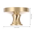 thumbnail image 2 of SHOWERORO Perillas Doradas Redondas Para Muebles Con Instalación Simple Y Uso En Cajones Y Armarios, 2 of 7