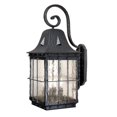 thumbnail image 1 of Edinburgh 11 in. Outdoor Wall Light - Textured Black, 1 of 1