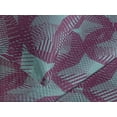 thumbnail image 3 of Ambesonne Abstract Pattern Quilted Coverlet 3 Pcs, Geometric Rounds, King Size, Purple and Seafoam, 3 of 4