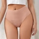 thumbnail image 2 of Braguitas tanga de cintura alta para mujer - Nylon spandex ligero, diseño de corte alto, cómodas para el uso diario, 2 of 4