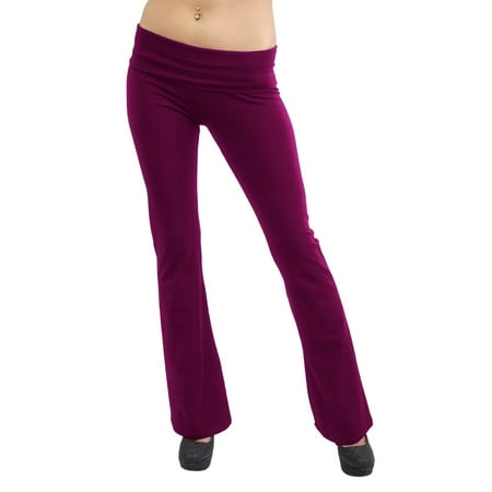 Vivian's Fashions Yoga Pants - Full Length (Junior and Junior Plus