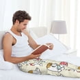 thumbnail image 5 of Disketp Cute Bull Dog Men's Pajama Pants - Ultra Soft Fleece Sleep and Lounge Pants (Size: S-XXL)-Large, 5 of 6