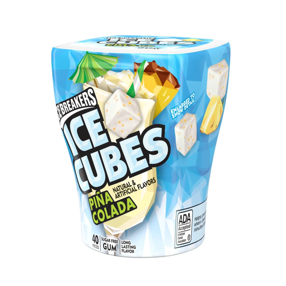 ICE BREAKERS ICE CUBE PINA COLADA BOTTLE