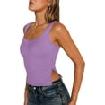 thumbnail image 2 of Womens Going Out Crop Tops Backless Tank Tops Summer Y2k Teen Basics Cute Clothes Light S, 2 of 7