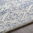 thumbnail image 4 of Surya Corfu CFU-2305 96 x 120" Rectangle Wool Rug in Cream/Denim/Navy, 4 of 7
