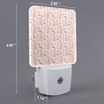 thumbnail image 2 of Honeii Rabbit Print LED Night Light with Light Sensor, Night Lights Plug Into Wall,Ideal for Bedrooms and Hallways-US, 2 of 7