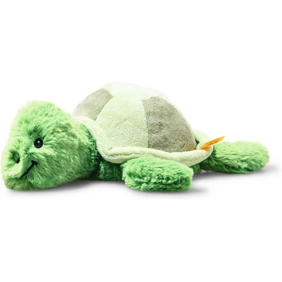 Steiff Tuggy Turtle Green 11" Soft Cuddly Friends, Premium Sea Stuffed Animal 063855