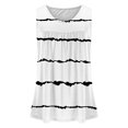 thumbnail image 4 of ZQGJB Tunic Tops for Women Loose Fit Casual Summer Sleeveless Solid Color Cami Vest Trendy Flowy Ruched Tank Top Casual Workout Tee Shirt Blouse Z#07-White M, 4 of 6