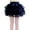 Navy, variant on Utlike Girls Skirts Toddler Kids Solid Color Layered Puffy Tutu Tulle Skirt Fashion Trends Mini Skirt For Girl Size 12 Months-24 Months