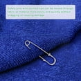 thumbnail image 5 of Uxcell 30-Pack Large Safety Pins, 1.5" Spring Lock Pins Blanket Bulk Pins for Fashion/Clothes/Sewing/Quilting/Upholstery/Laundry/DIY Craft/Decorative, Big Safety Pins [Silver], 5 of 7