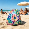 thumbnail image 5 of Bcylexb Colorful Floral Beach Towels, 20"x 40" Soft Absorbent Quick Dry Lightweight Summer Towels for Swimming Pool Beach Shore, 5 of 6
