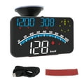 thumbnail image 2 of HUD GPS Speedometer, Universal Multifunction HD Car HUD  For Truck For Automobiles Blue, 2 of 8