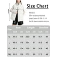 thumbnail image 6 of FEOYA Womens Winter Vest Zip Up Ladies Stand Collar Sleeveless Jacket Padded Crop Puffy Vests Warm Outerwear Waistcoat t with Pockets for Hiking Athletics Outdoor Sport M White, 6 of 6