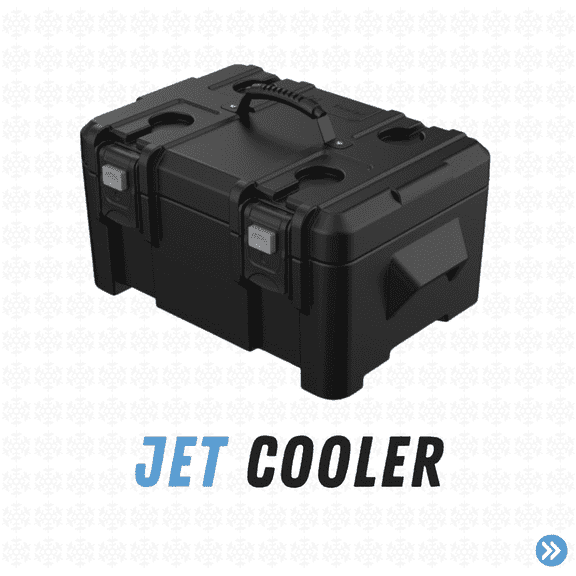 Cooler for Jet Ski Jet Cooler, LinQ, Keeps Drinks Cold Up to 48 Hours, Black