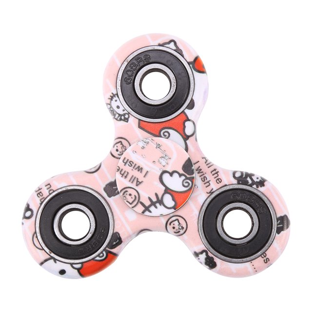 Juguete EDC definitivo para aliviar el estrés, concentración y diversión, elegante spinner con punta de dedo y bolas de acero