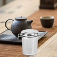 thumbnail image 1 of Colador de té de acero inoxidable, infusor de té, resistente, portátil, multifunción, gran capacidad, ligero, difusor de malla extrafina., 1 of 8