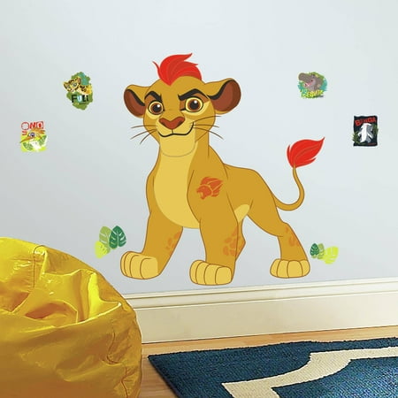 - RoomMates Lion Guard Kion Peel and Stick Giant Wall Decals