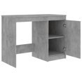 thumbnail image 2 of vidaXL Desk Concrete Grey 100x50x76 cm Engineered Wood, 2 of 5