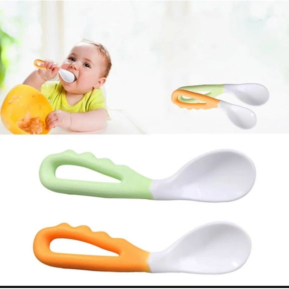 Baby first spoon Curved Spoon 2 piece