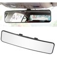 thumbnail image 1 of Espejo retrovisor, espejo interior convexo de 290 mm, espejo gran angular con clip para reducir el punto ciego de manera efectiva para automóviles, SUV y camionetas (290 x 74 mm), 1 of 5