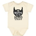 thumbnail image 3 of Inktastic Waiting for My Beard to Grow in Boys Baby Bodysuit, 3 of 5
