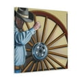 thumbnail image 2 of Wagon Wheel Realism - Canvas, 2 of 10