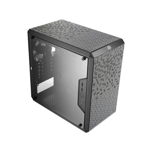 Cooler Master MasterBox Q300L Micro-ATX Tower with Magnetic Design Dust Filter, Transparent Acrylic Side Panel, Adjustable I/O & Fully Ventilated Airflow, Black (MCB-Q300L-KANN-S00)