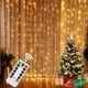 thumbnail image 2 of Guirnalda de cortina de luces navideñas, adornos navideños para el hogar, regalos de Navidad, decoración de Año Nuevo, 2024, 2 of 5