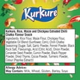 thumbnail image 4 of Kurkure Chilli Chatka Sharing Snacks Crisps 100g, British Import (Pack of 6), 4 of 5