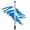 Electric Blue, variant on Palladio Precision Eyeliner, Electric Blue