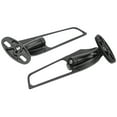 thumbnail image 3 of Motorcycle Rearview Mirror, Rustproof Wind Swivel Wing Mirror Rotating  Replacement For  250 300 H2 H4 For Repair, 3 of 8