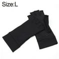 thumbnail image 2 of Copper Arthritis Compression Gloves Women Men Rheumatoid Arthritis Pain Relief Swelling Fingerless Compression Gloves, 2 of 5