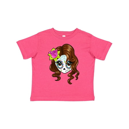 

Inktastic Cute Sugar Skull Girl Gift Toddler Boy or Toddler Girl T-Shirt
