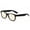 Black, variant on Newbee Fashion - Anti-Reflective Comfortable Computer Reading Glasses (No Magnification) Helps Eye Strain, Fatigue and Dry Eyes from Digital Devices with Anti-Blue Light, Anti-UV and Anti-Glare