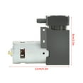 thumbnail image 4 of Mini Bomba, Bomba de Vacío sin Aceite DC12V 42W Mini Cepillo Pistón Bomba de Presión Flujo 40L/min, Bombas de Laboratorio y Accesorios Anggrek Otros, 4 of 9