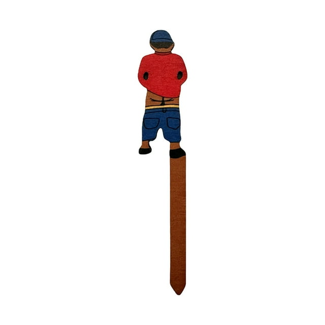 Interesantes mini macetas de madera para decorar el jardín.