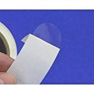 Yeaqee 5000 Per Roll Clear Retail Package Seals, 1 Inch Round