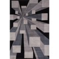 thumbnail image 1 of Momeni New Wave 3'6" X 5'6" Contemporary Hand Tufted Wool Rug in Gotham, 1 of 4
