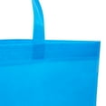 thumbnail image 3 of 10 Pack Reusable Tote Bags with Handles for Shopping, Bulk Cloth Bags for Groceries (15x12.5 in, 5 Assorted Colors), 3 of 10