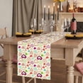 thumbnail image 2 of Table Runners 90 Inches Long Dress Scarves, Valentine's Day Farmhouse Coffee/Dining/Kitchen Table Runner for Living Room, Heart Love Modern Country Light Yellow 13x90 Inch, 2 of 9
