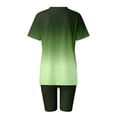 thumbnail image 7 of MuXiKeJi Clothes 2 Piece Short Sets for Women Summer Short Sleeve Button Down High Low Shirt and Shorts Casual Beach Vacation Set, 7 of 7