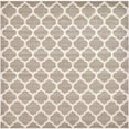 thumbnail image 4 of Unique Loom 3120472 Moroccan Lattice Square Rug, 10', Light Brown/Beige, 4 of 5