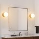 thumbnail image 4 of Aplique de Pared HONIEGG Moderno Globo Latón 6 Dorado Estilo Mid Century, 4 of 9