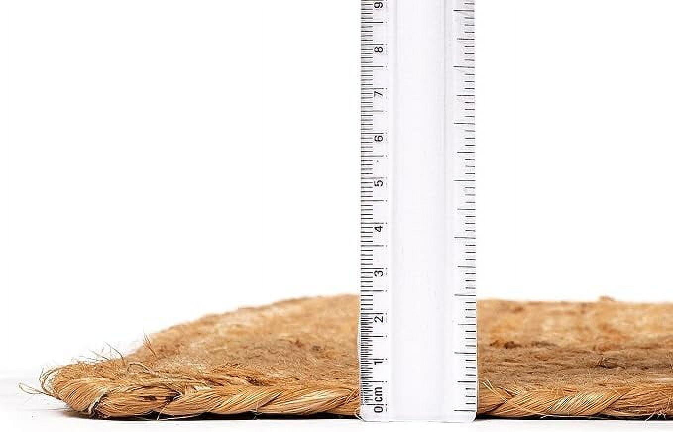 Handwoven Natural Jute Area Rug , Floor Rugs & CarpetSize - 2.6 x 7 Feet (78 cm x 210 cm)
