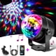 thumbnail image 2 of Lámpara de fiesta LED de bola de discoteca, efectos de luz de discoteca controlados por música, luz de discoteca con cable USB, luz de fiesta giratoria de 360 ° con control remoto Adepaton MZQ-0700, 2 of 9